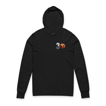 Unisex 3Peach Trump A Third Time Long Sleeve Hooded Tee, Political Shirt