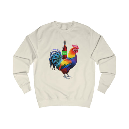 Colorful Koke On The Cock Graphic Unisex Sweatshirt