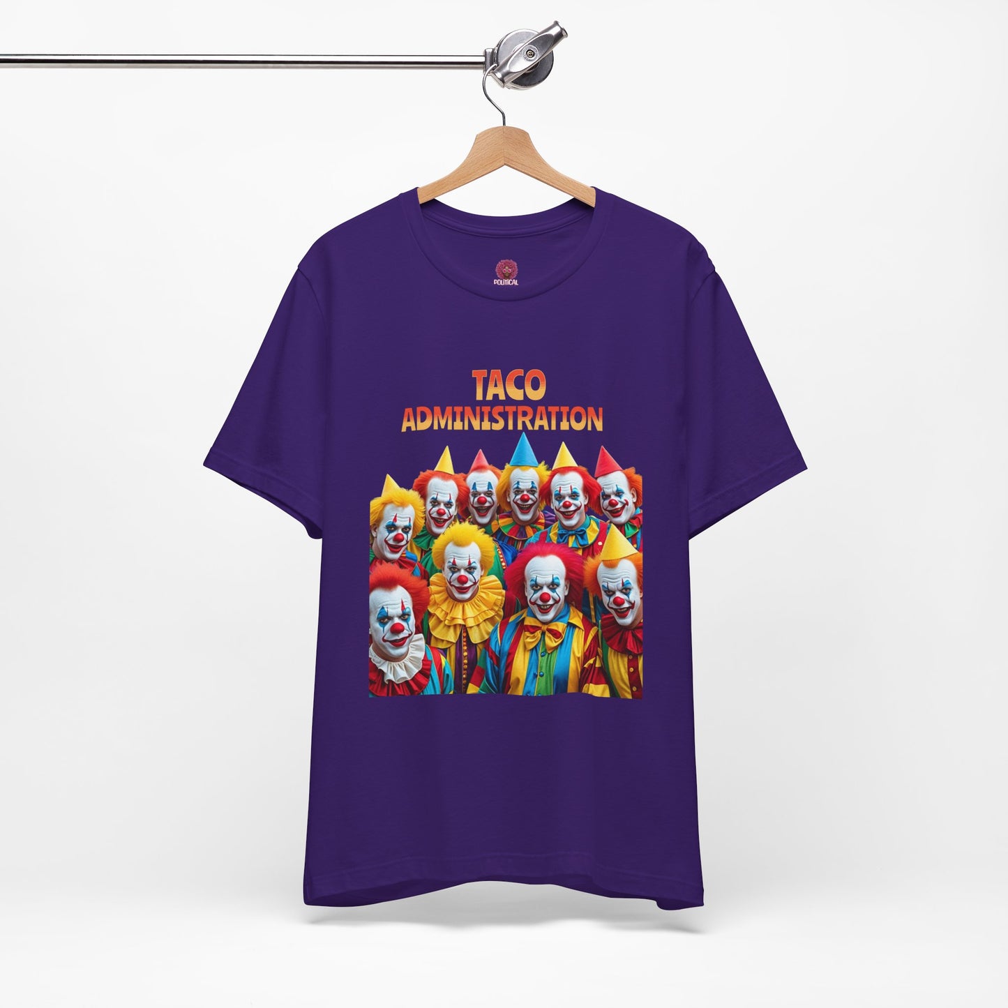 Funny Taco Administration Clown, Unisex Graphic Tee