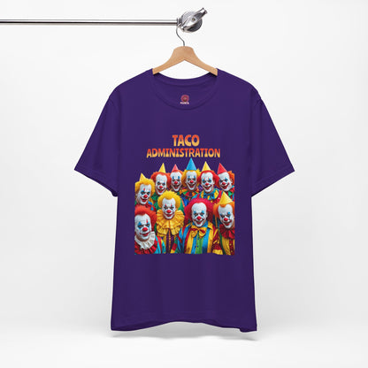 Funny Taco Administration Clown, Unisex Graphic Tee