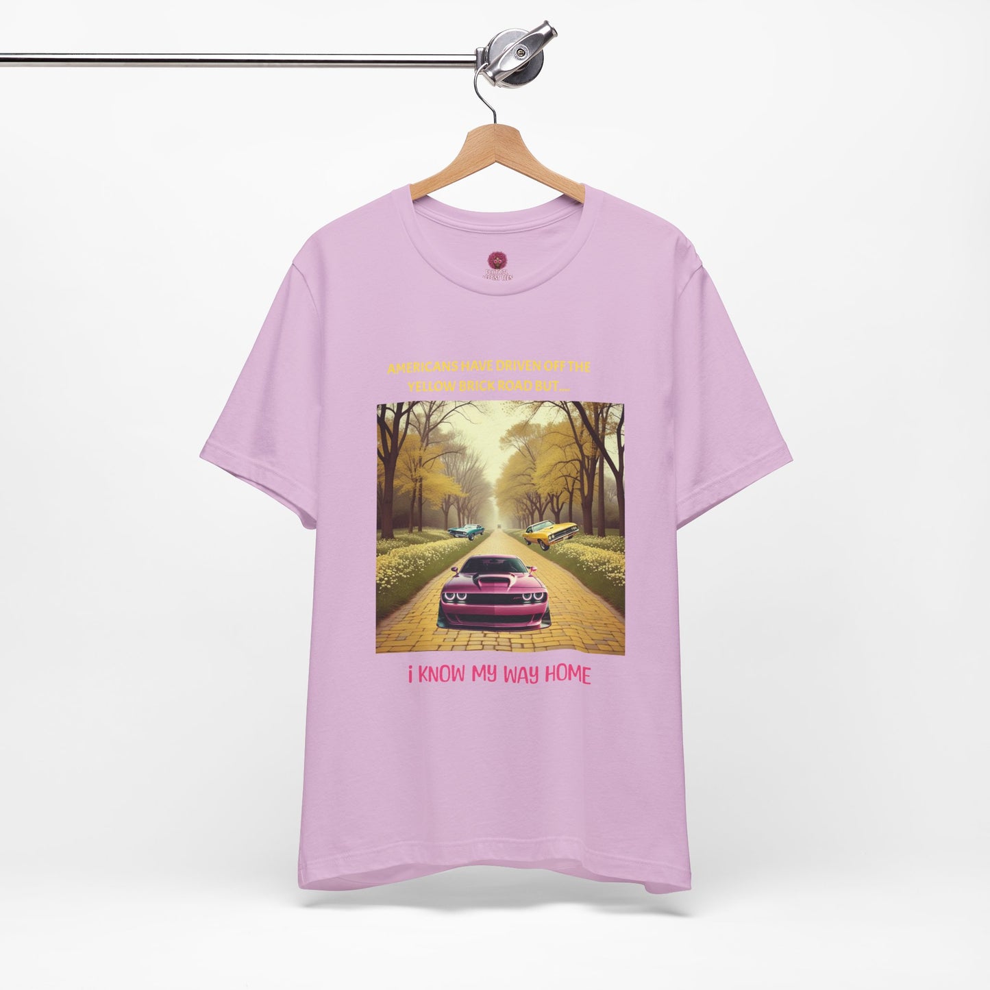 I Know My Way Home Unisex Graphic Tee - Vintage Car Design