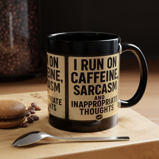 Sarcastic Coffee Mug, Funny Coffee Cup, Gift for Coffee Lovers, Humor Mug, Office Desk Mug