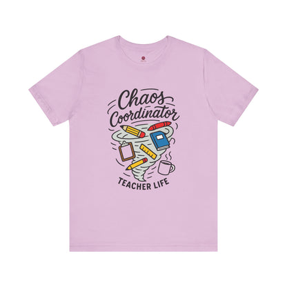 Chaos Coordinator Teacher Tee - Fun Unisex Shirt for Educators, Teaching Gift, Back to School Apparel, Teacher Life T-Shirt