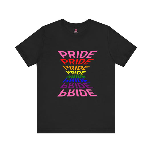 "Pride" Graphic Tee, Unisex Pride Shirt, LGBTQ+ Awareness Top