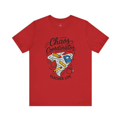 Chaos Coordinator Teacher Tee - Fun Unisex Shirt for Educators, Teaching Gift, Back to School Apparel, Teacher Life T-Shirt
