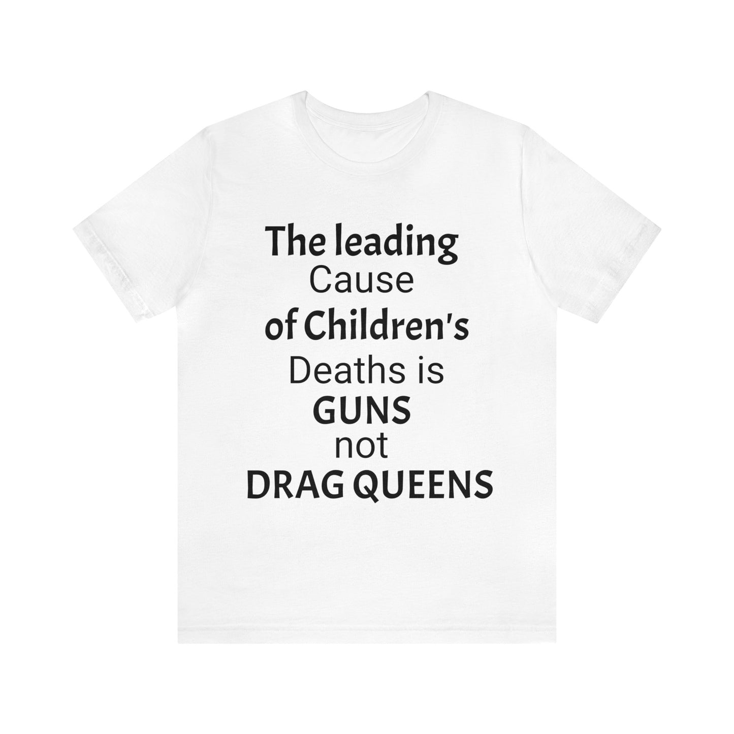 Children's Death Is Guns Not Drag Queens