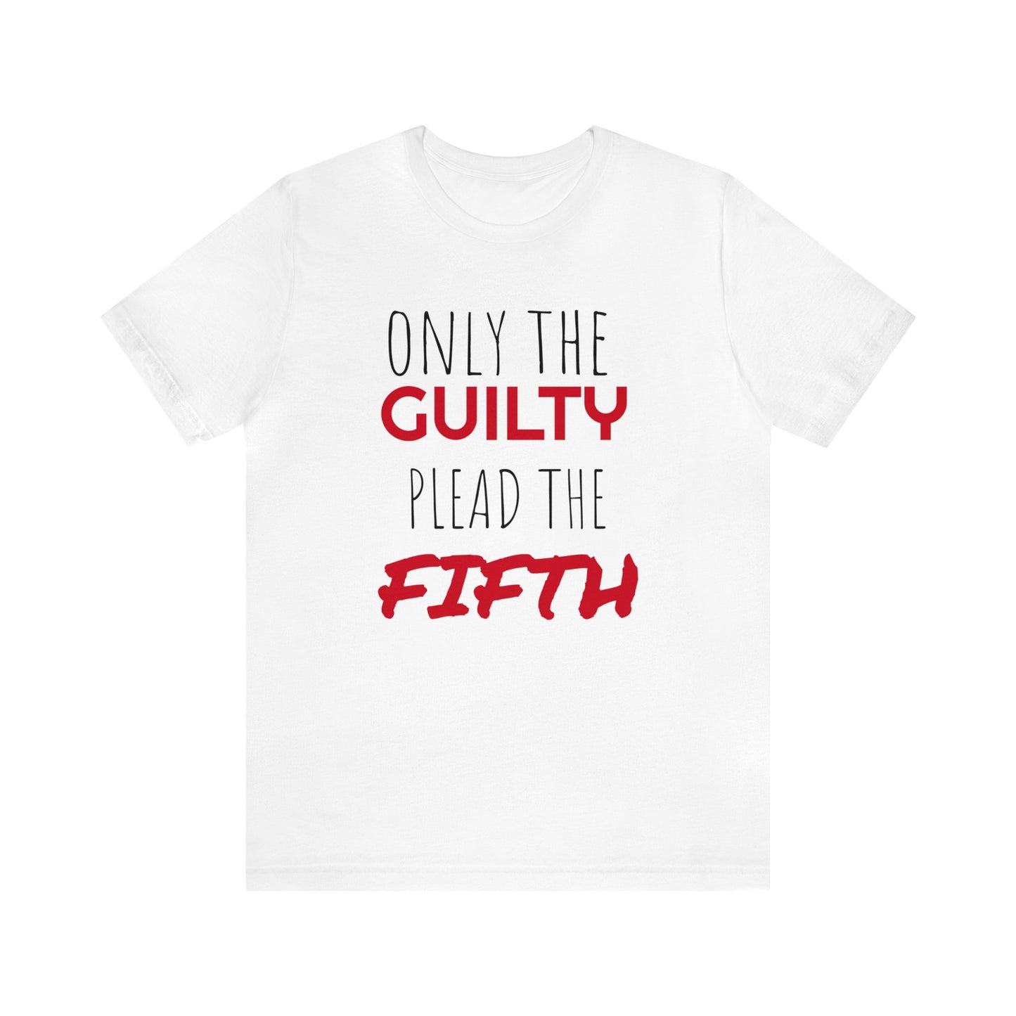 Only The Guilty Plead The Fifth