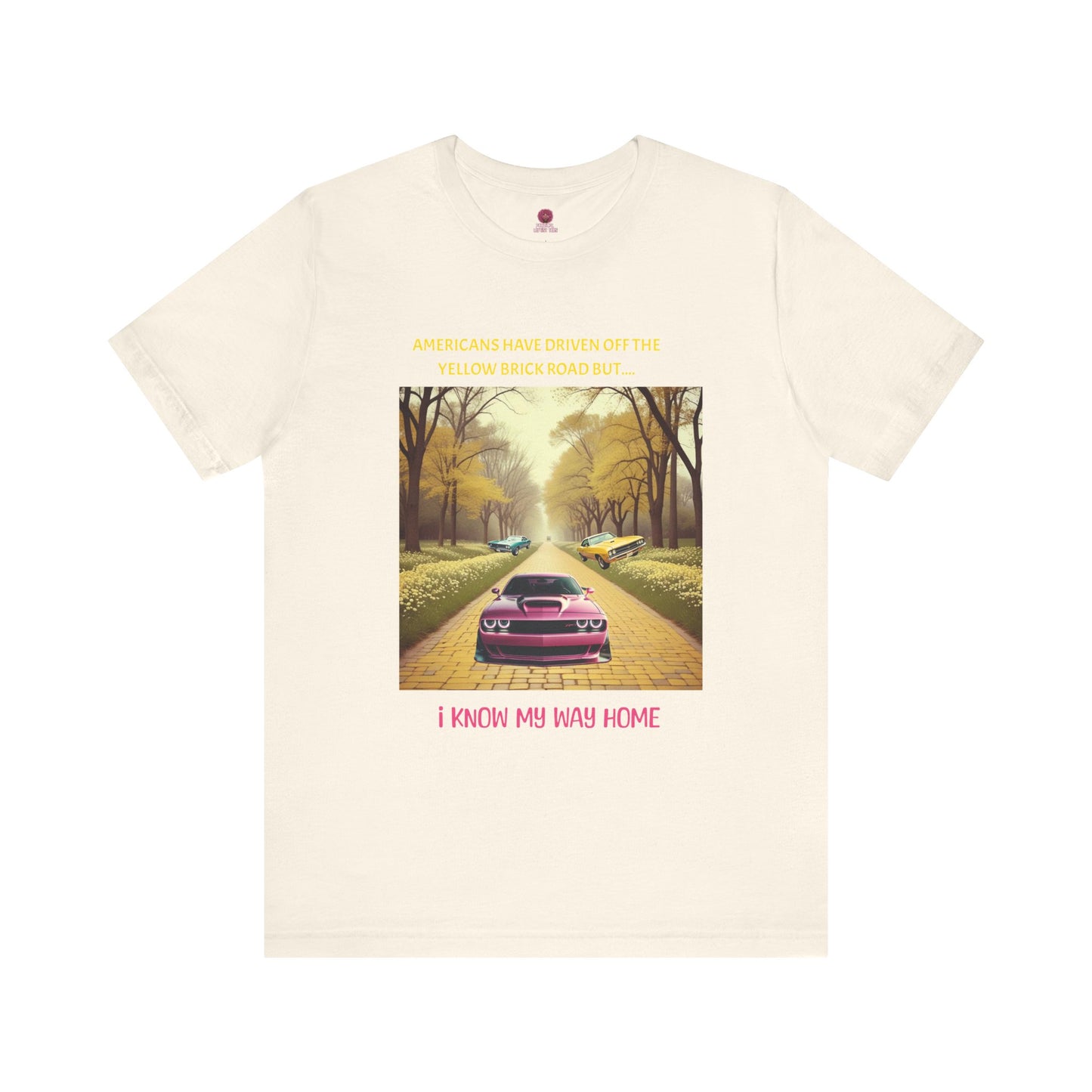 I Know My Way Home Unisex Graphic Tee - Vintage Car Design