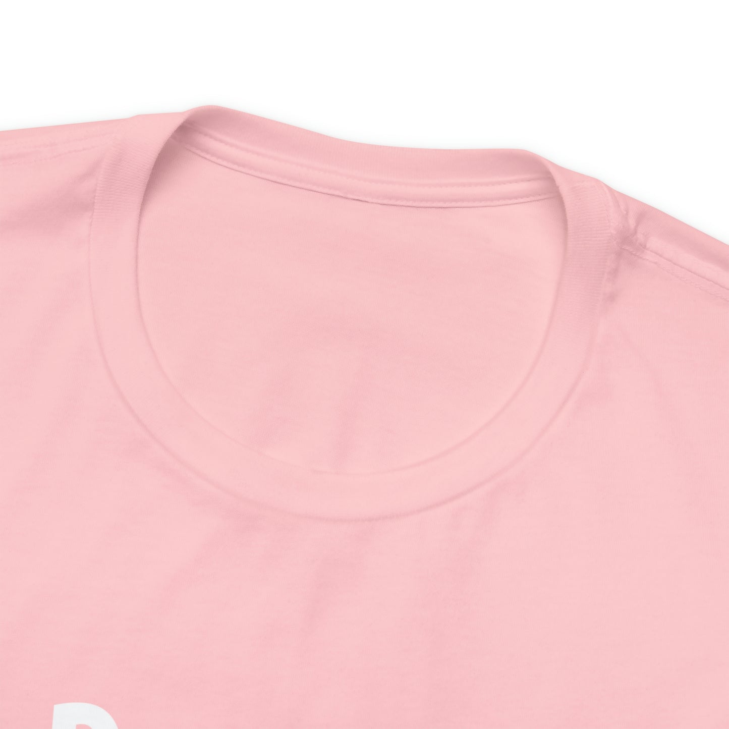 A high-quality pink cotton tee with the product name 'DO NOT PUT ME IN A BOX' printed on it.